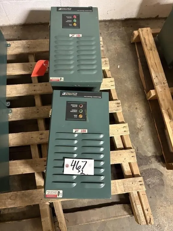 (2) Reliance Electric Controllers