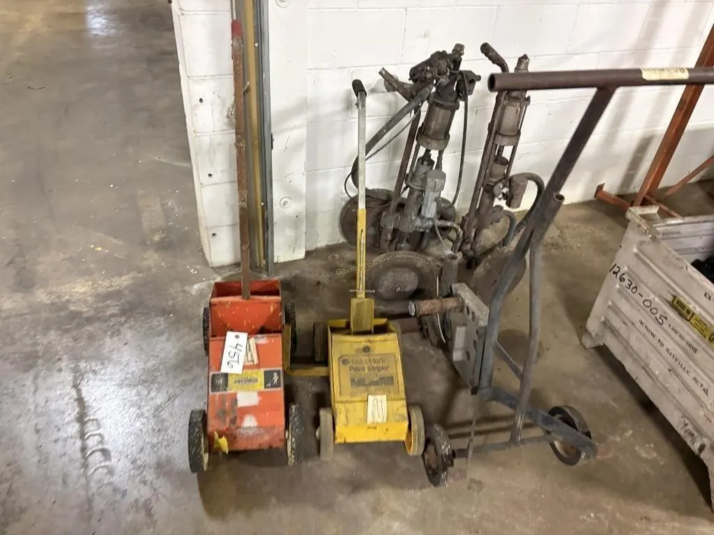 Easy Striper, Paint Striper, Conduit Bender etc