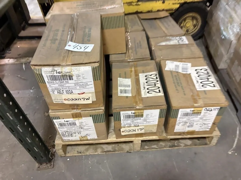 Assorted Clysar Heat Shrink Wrap