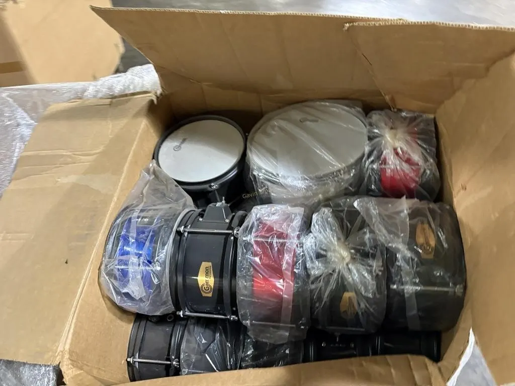 Pallet of Gammon Drums & Bodies