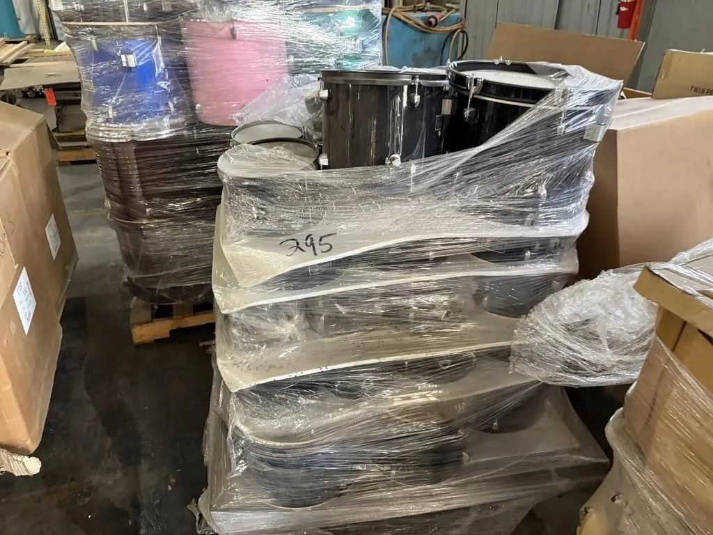 Pallet of Gammon Drums