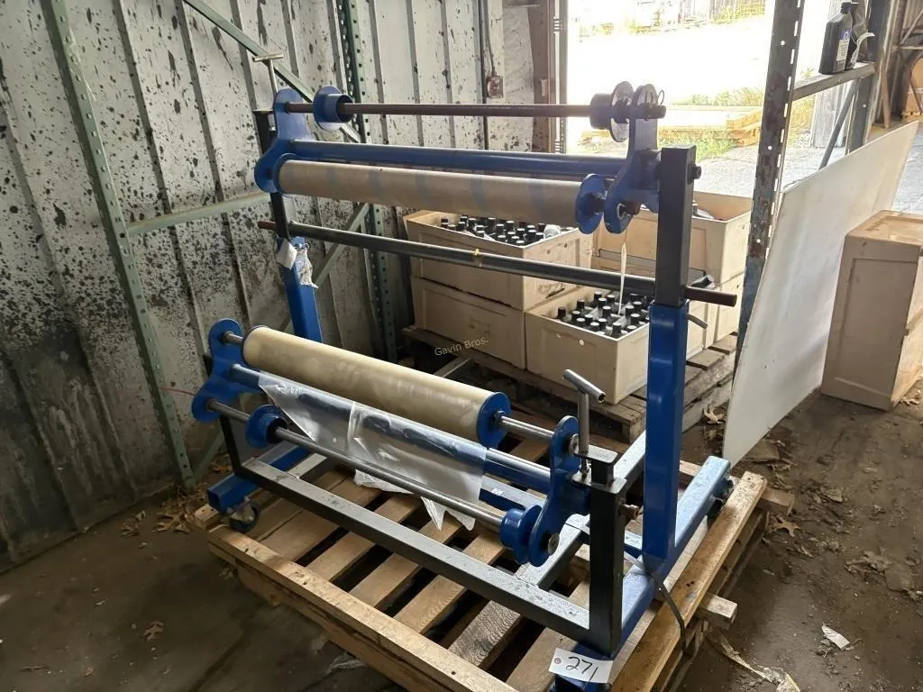 Roll Dispenser on Cart