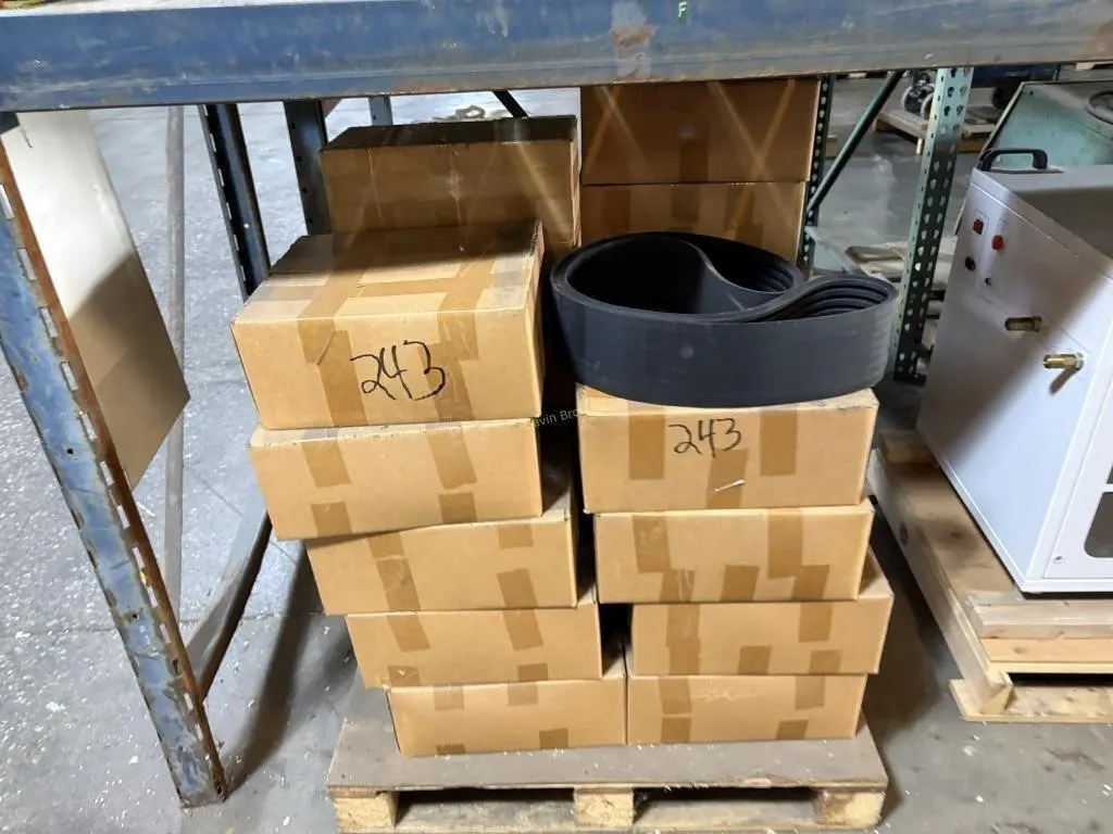 (20) 8 Groove Motor Belts