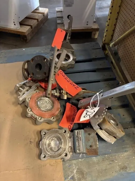 (5) Butterfly Valves & other