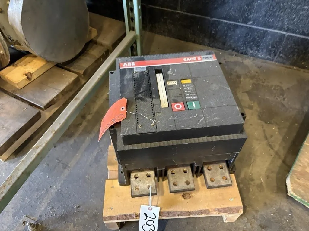 ABB Sace S 1600 Amp Breaker