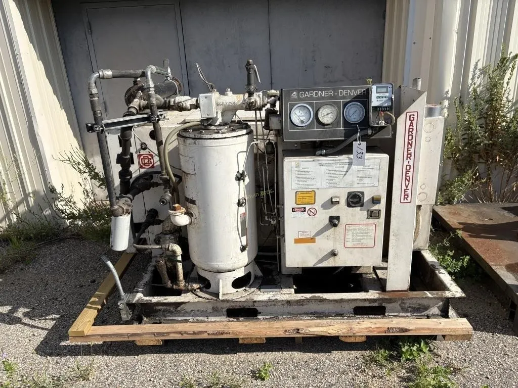 75hp Gardner-Denver Electra Screw Air Compressor