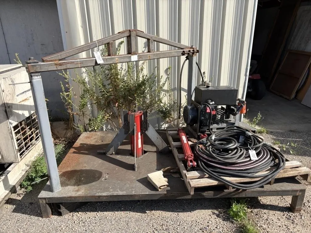 Large Tire Bead Breaker w/hydraulic unit