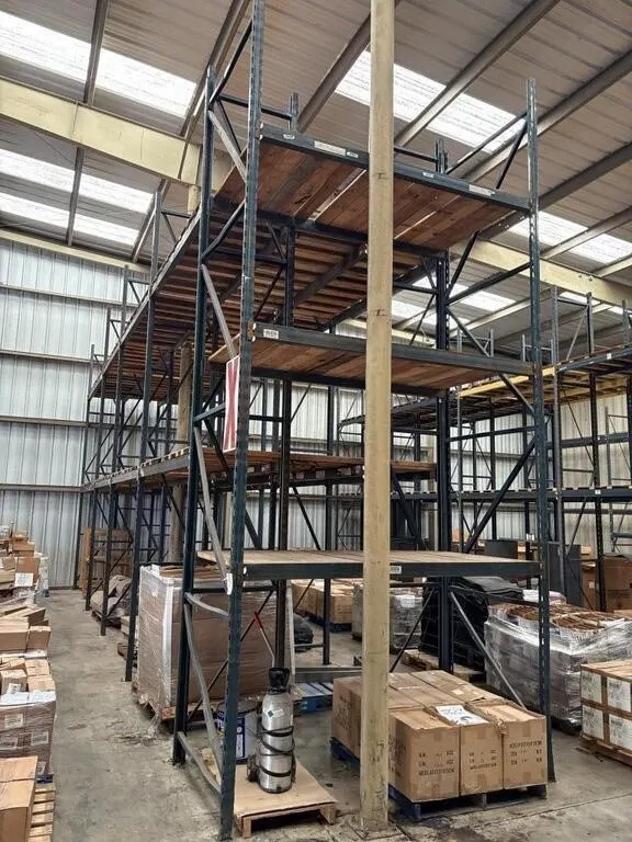 (9) Sections of Sturdi Built Pallet Racking