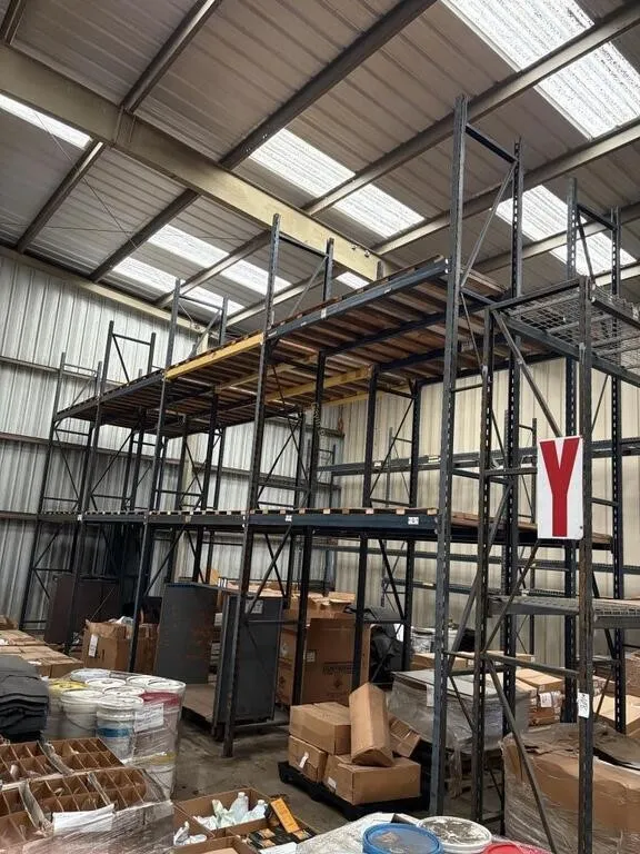 (8) Sections of Sturdi Built Pallet Racking