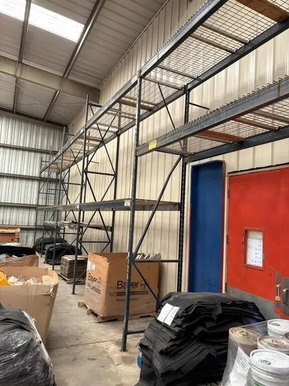 (5) Sections of Sturdi Built Pallet Racking