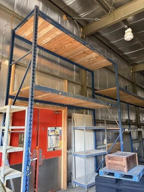 (4) Sections of Pallet Racking