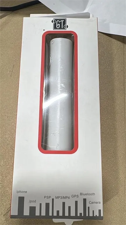 NEW (5V) GT branded power bank stick in White