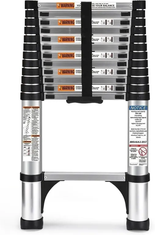 NEW $160 (12.5') Telescoping Ladder