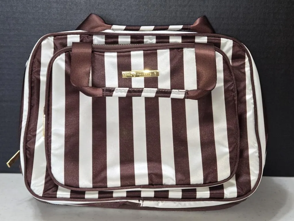 NEW Brown & White Striped Joy CleanBoss
