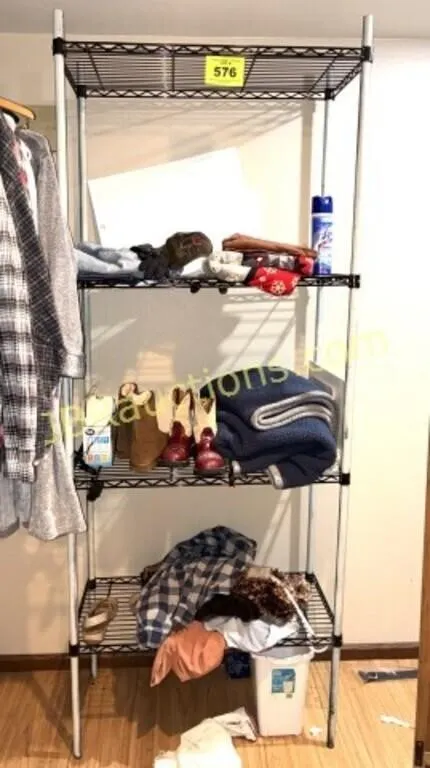 METAL RACK NO CONTENTS