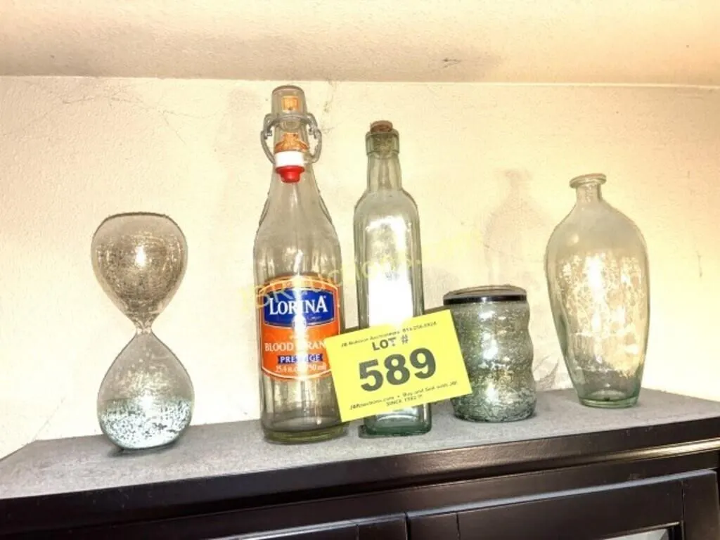 GLASS BOTTLES