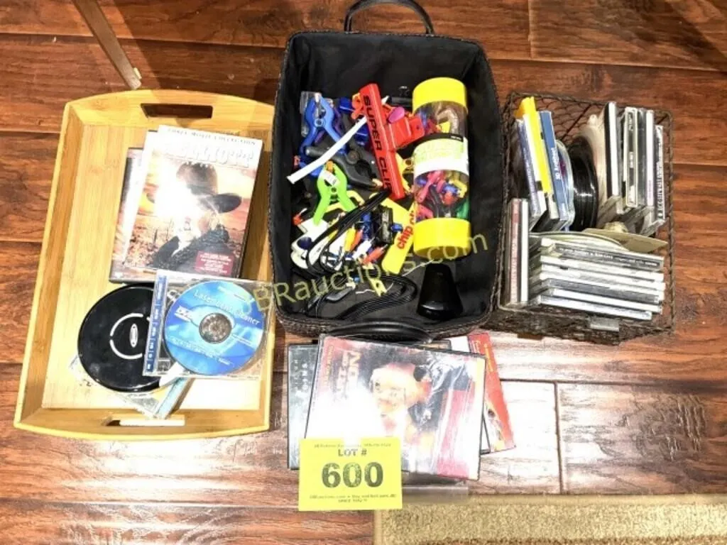 DVD'S, CD'S, ETC.