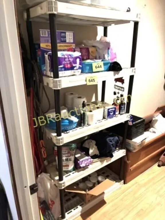 PLASTIC SHELF - NO CONTENTS