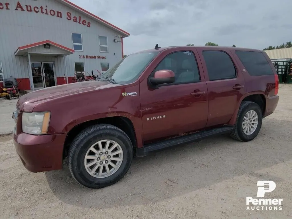 2008 Chevrolet Tahoe Hybrid SUV 4X4 V8, 6.0L