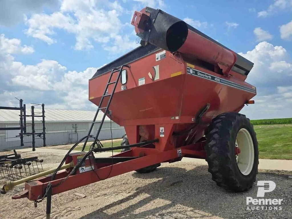 Unverferth 450 Bushel 4500 540 PTO Grain Cart