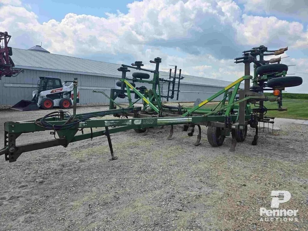 Co-op Implements 29' 807 Deep Tiller w/ Harrows