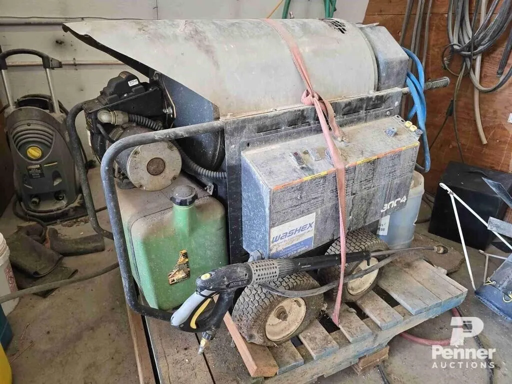 Washex Electric Hot Water Pressure Washer w/ Hoses