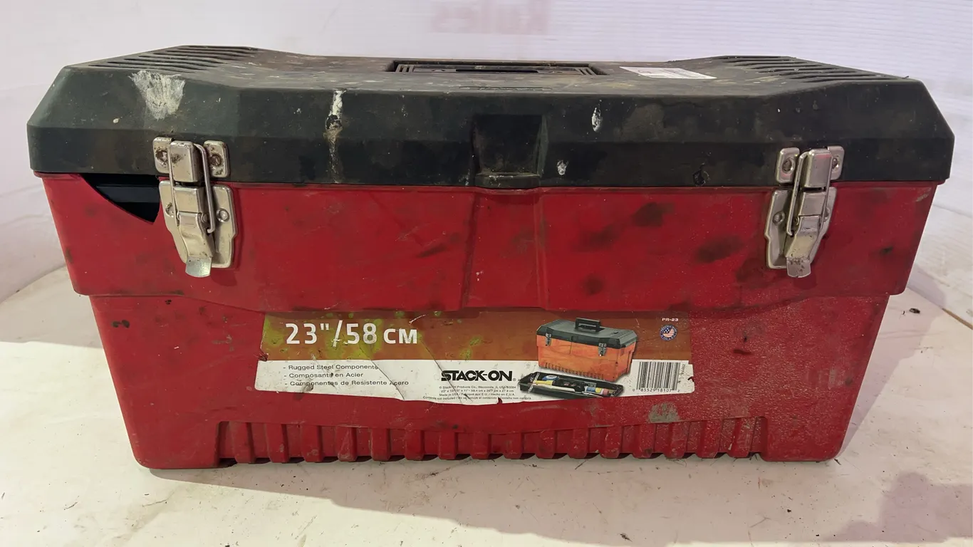 Stack on Tool Box W/Sockets