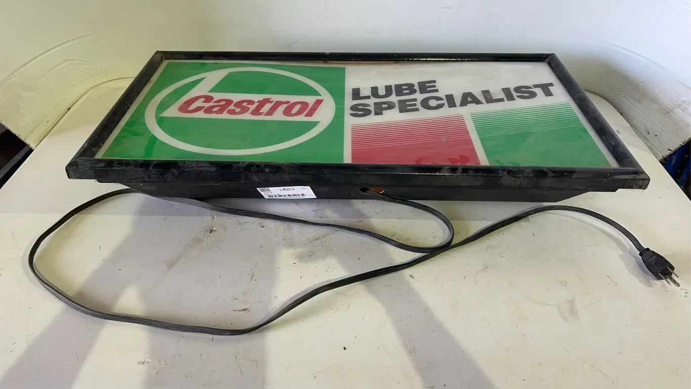 Castrol Sign
