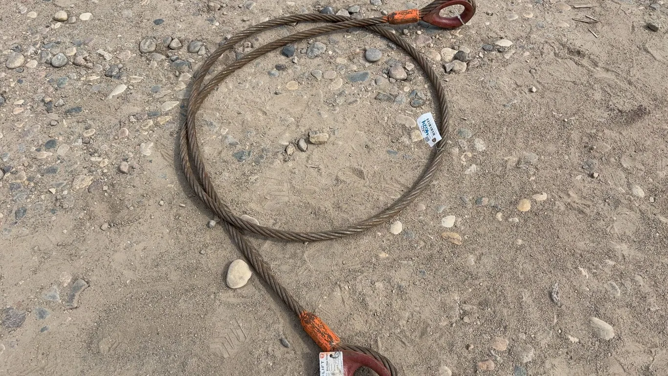 Wire Rope Cable - Approx 7/8"x15'