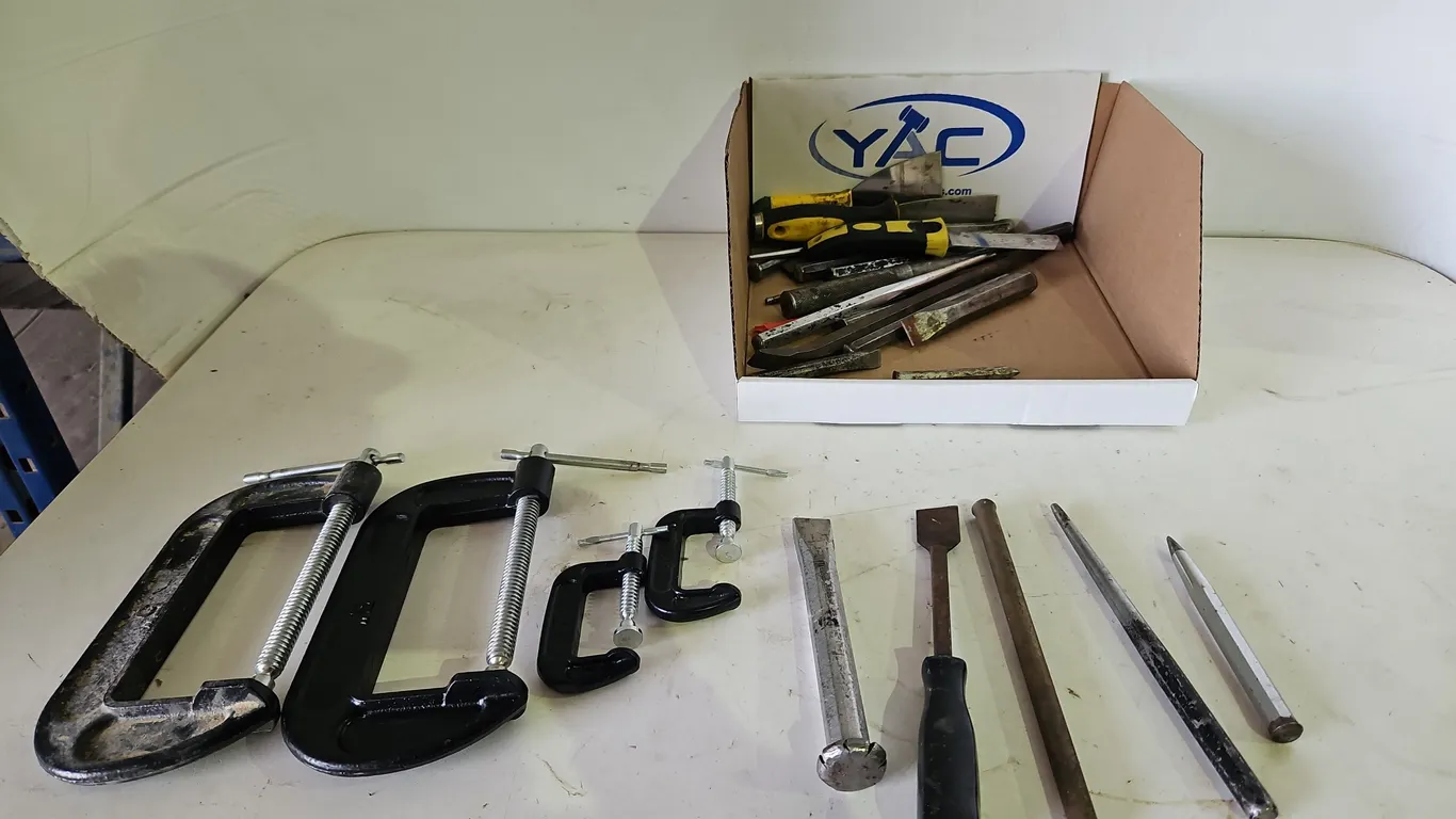 Chisels & "C" Clamps