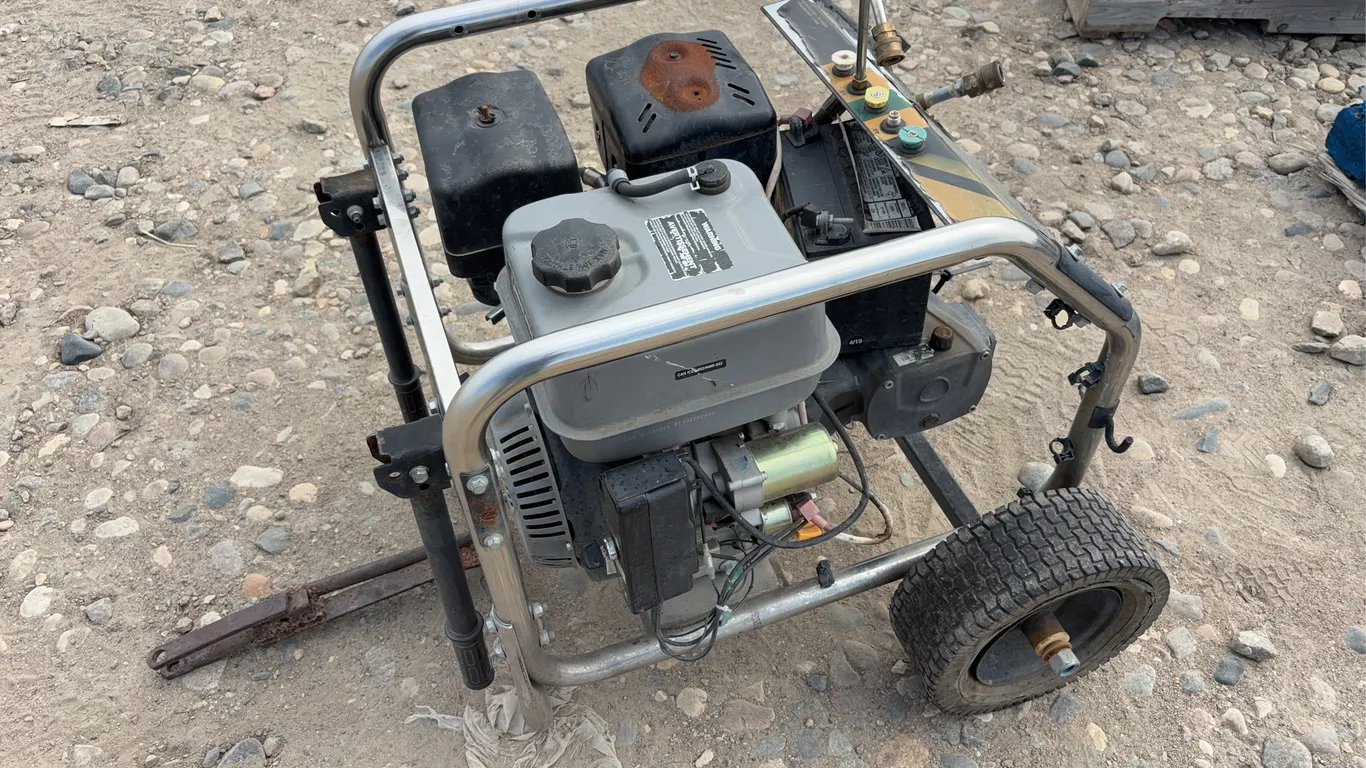 500PSI High Pressure Washer W/Hose & Attachment