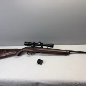 RUGER 10/22  .22LR SEMI-AUTOMATIC RIFLE W/ SCOPE