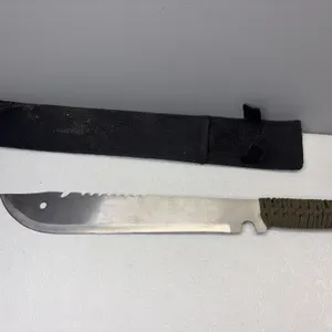 15" MACHETE W/ CASE