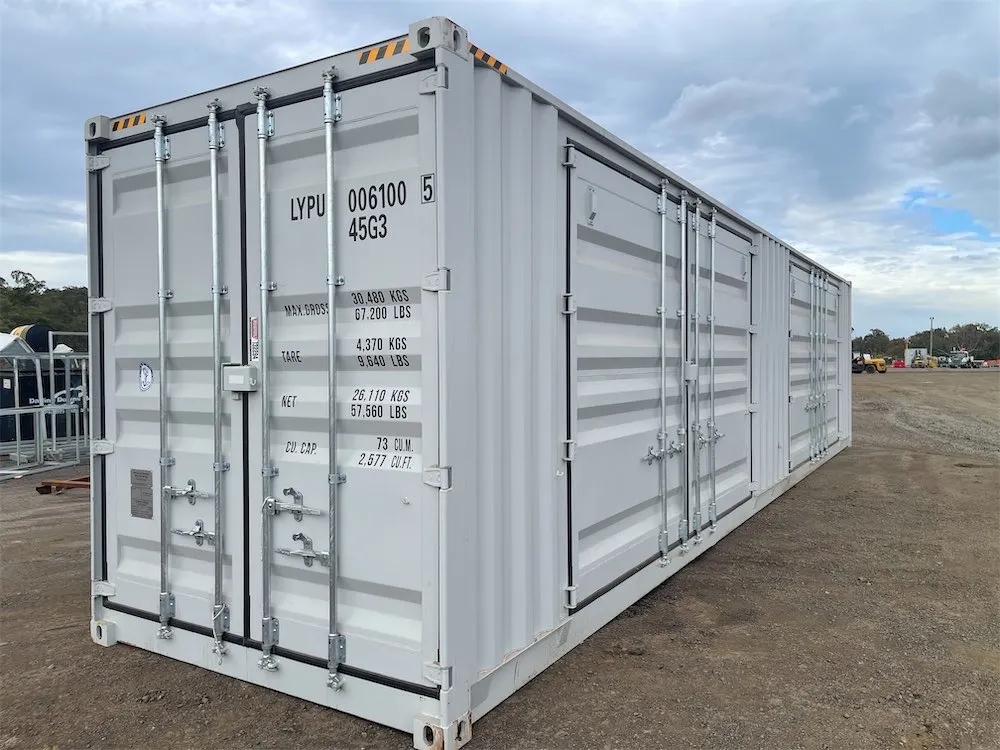 40ft High Cube 2 Multi Door Container~ 1 Tripper