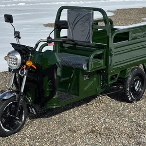 2026 SDLANCH IRET13 60V Electric Tricycle-Dump Bed- (ARMY GREEN COLOR)