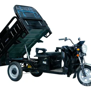 2026 SDLANCH IRET13 60V Electric Tricycle-Dump Bed-(BLACK COLOR)