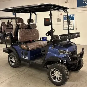 SDLGC80 4 Seats Electric Golf Cart 60V (Color BLUE)~New!