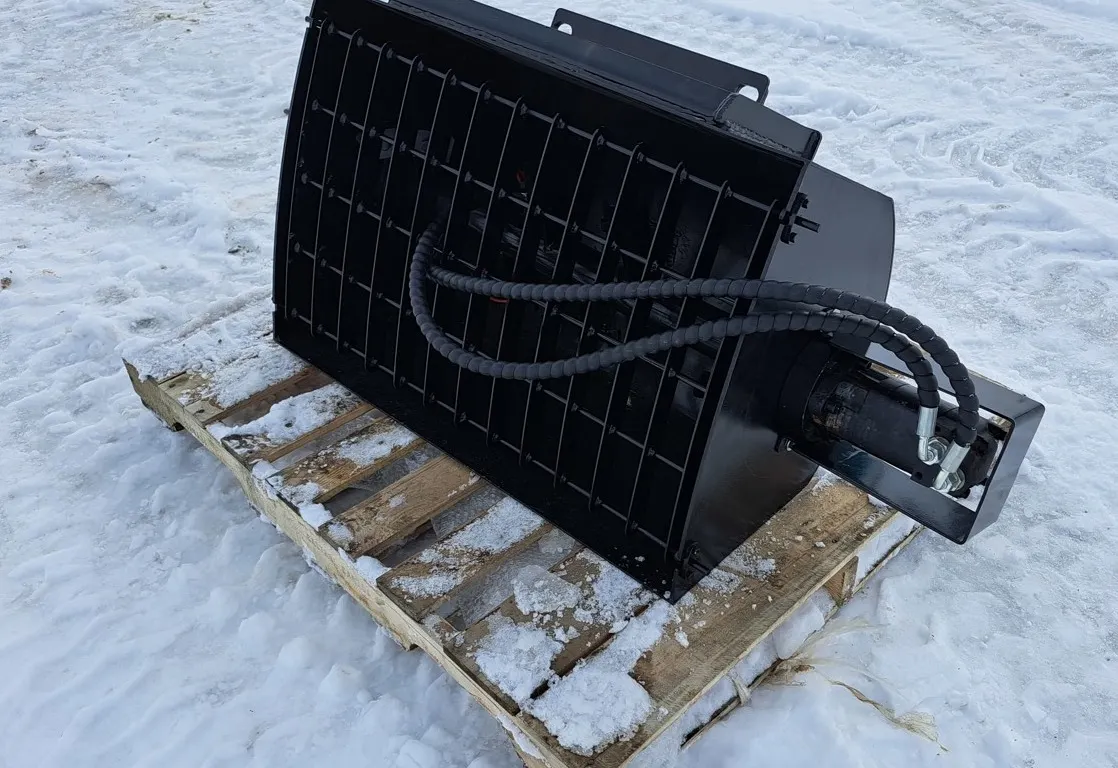 SDLANCH Mini Skid Steer/Loader Mixing Bucket
