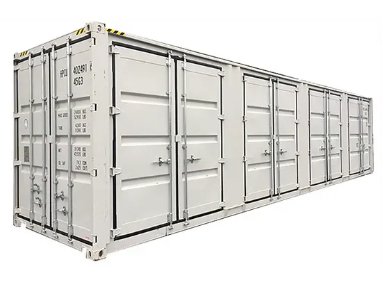 40' High Cube Multi 4 Side Door Container-1 Tripper