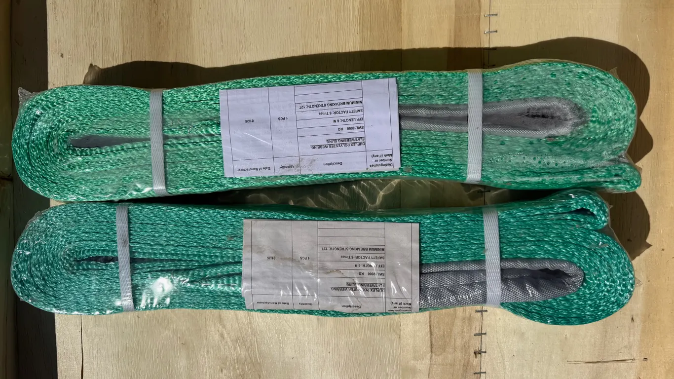 6M Polyester Webbing Sling 2000KG New!