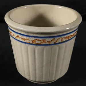 RED WING STONEWARE SPONGEBAND GREYLINE EGG BEATER JAR CROCK