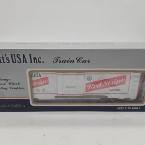 Vintage Labatts, red stripe.
Delivery car in original box
