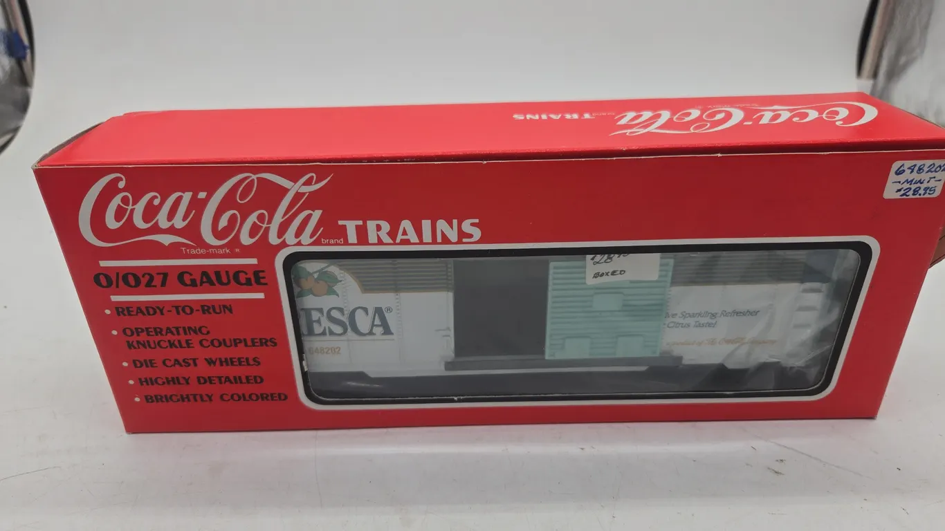 Vintage Coca-Cola fresca box car new inbox.