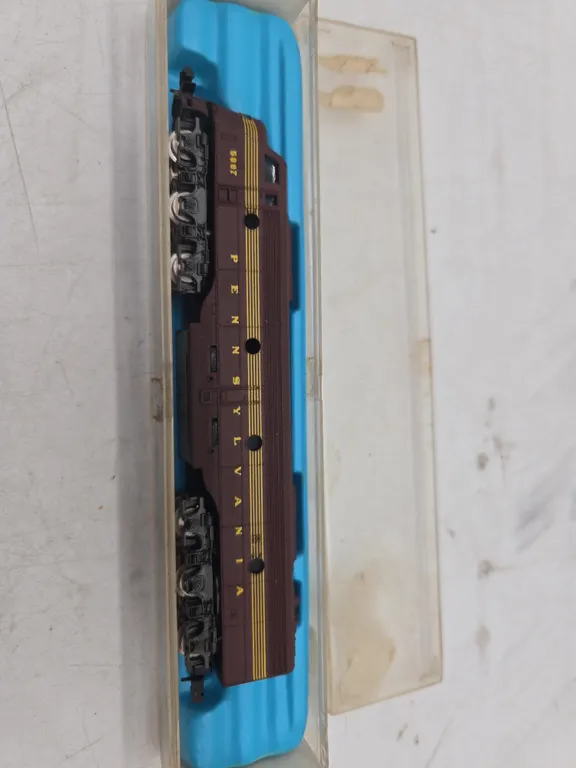 The vintage Atlas brand n scale, 2103 locomotive. New in package.