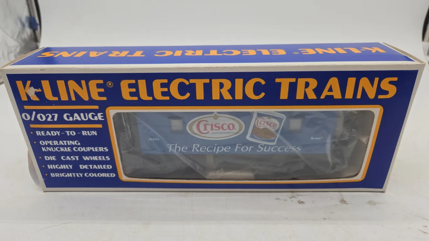 Vintage k line crisco caboose, new in box