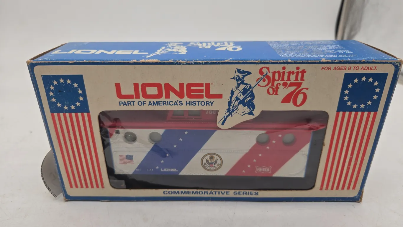 Vintage, Lionel spirit of 76 commemorative caboose