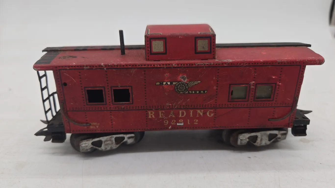 Vintage marxs brand number 92812 reading caboose