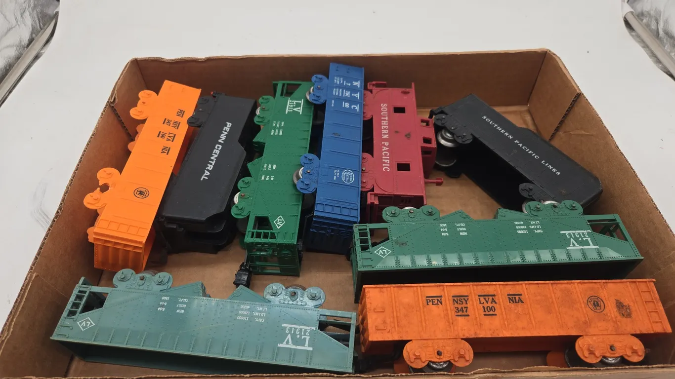 Assorted rolling stock