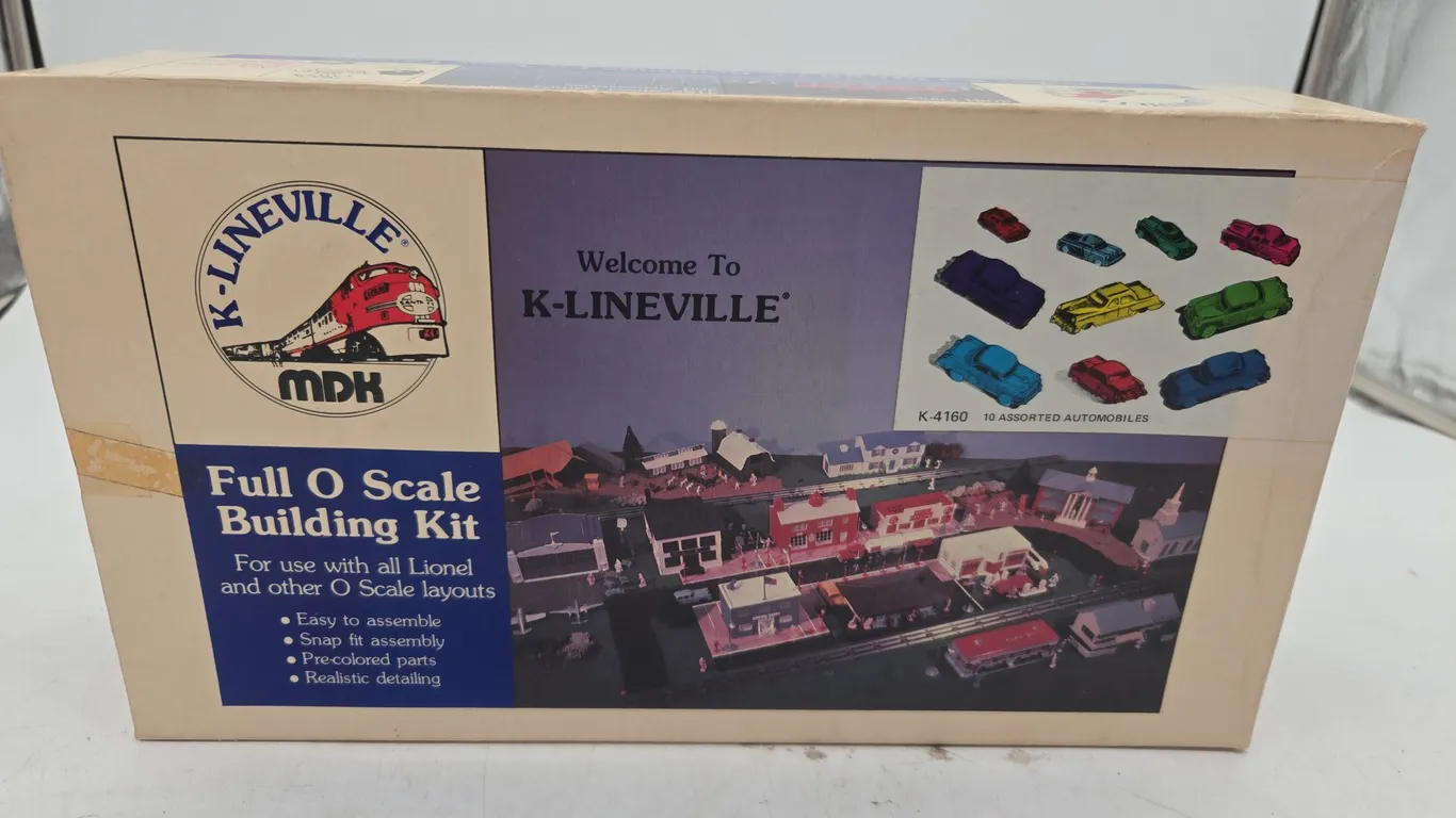 Vintage K-line h* scale building kit, new inbox.