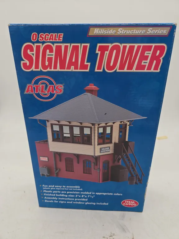 Vintage atlas h o scale signal tower model, new inbox